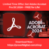 Adobe Acrobat Pro Dc 2024 Preactivated For Lifetime - Global