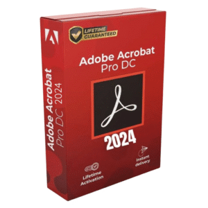 Adobe Acrobat Pro Dc 2024 Preactivated For Lifetime - Global, Windows PC
