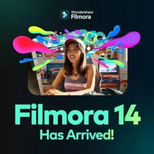 Wondershare Filmora Video Editor 1 Device – LIFETIME License